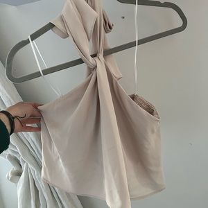 Amanda Uprichard halter top size medium